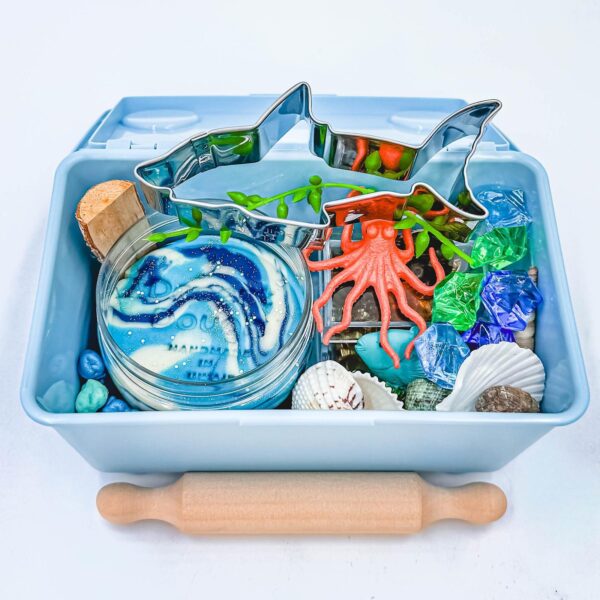 Ocean Treasure Playdough Mini Kit - Image 3