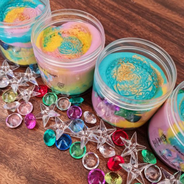 Tie Dye Gem Jar