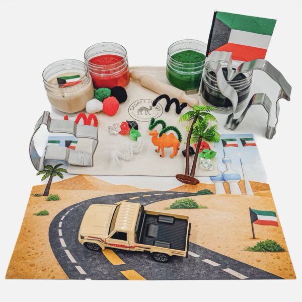 KUWAIT Road Playdough Kit - Image 2