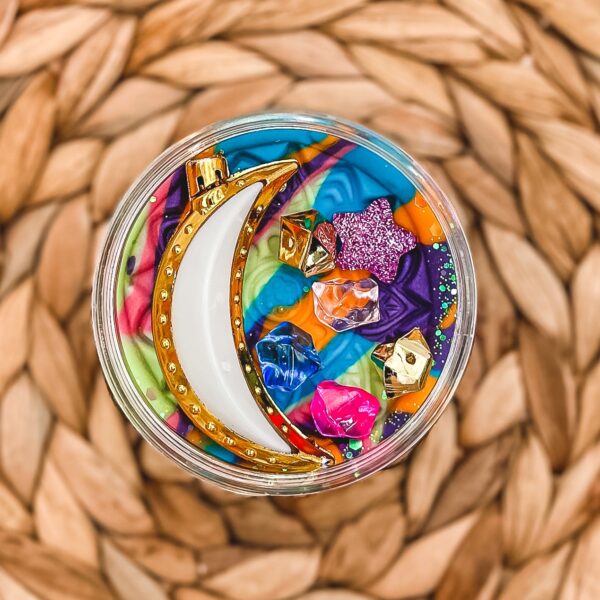 Ramadan Mini Tinker Jar with Tie Dye Dough