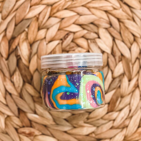 Ramadan Mini Tinker Jar with Tie Dye Dough - Image 2