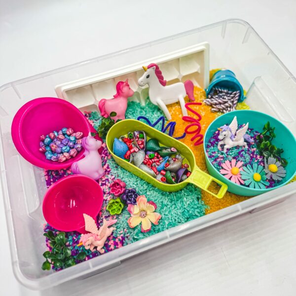 Unicorn Sensory Rice Bin Large
