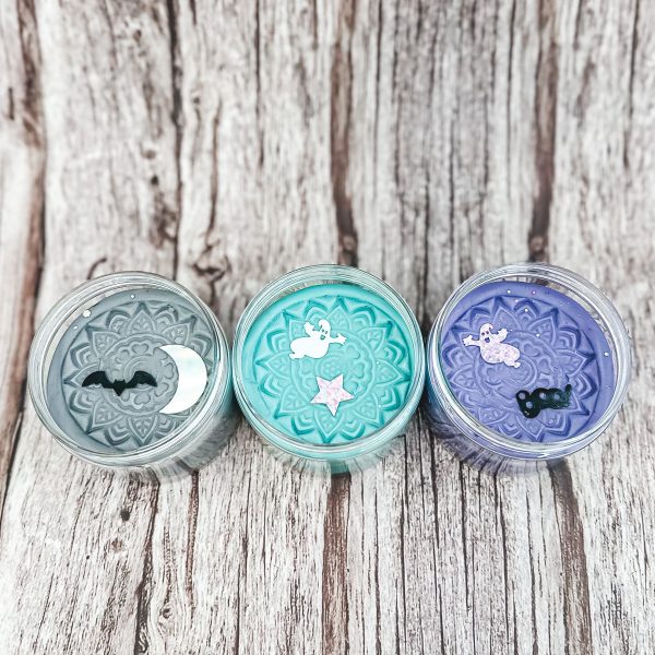 Spooky Pastel Mini Dough Jar Set