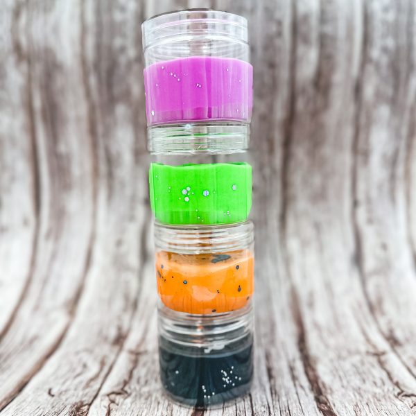 Spooky Mini Dough Jars Set - Image 4