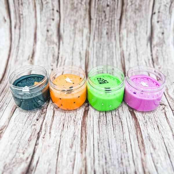 Spooky Mini Dough Jars Set - Image 2