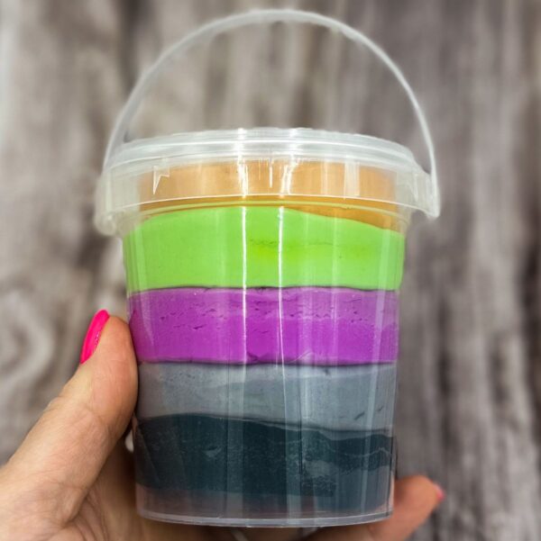 Spooky 5 Layer Pail X Sensory Play Kuwait
