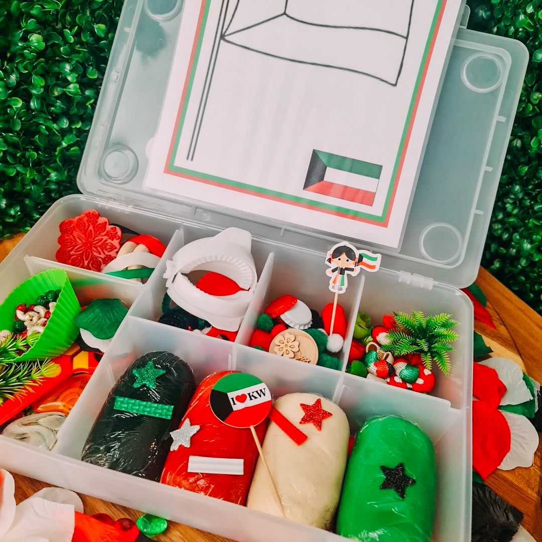 Kuwait National Day Playdough Kit SPK - Image 2