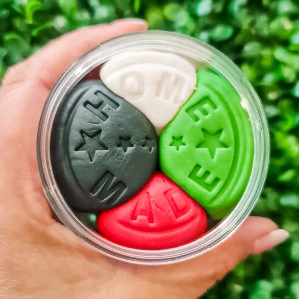 Kuwait National Day Mini Dough Jar SPK