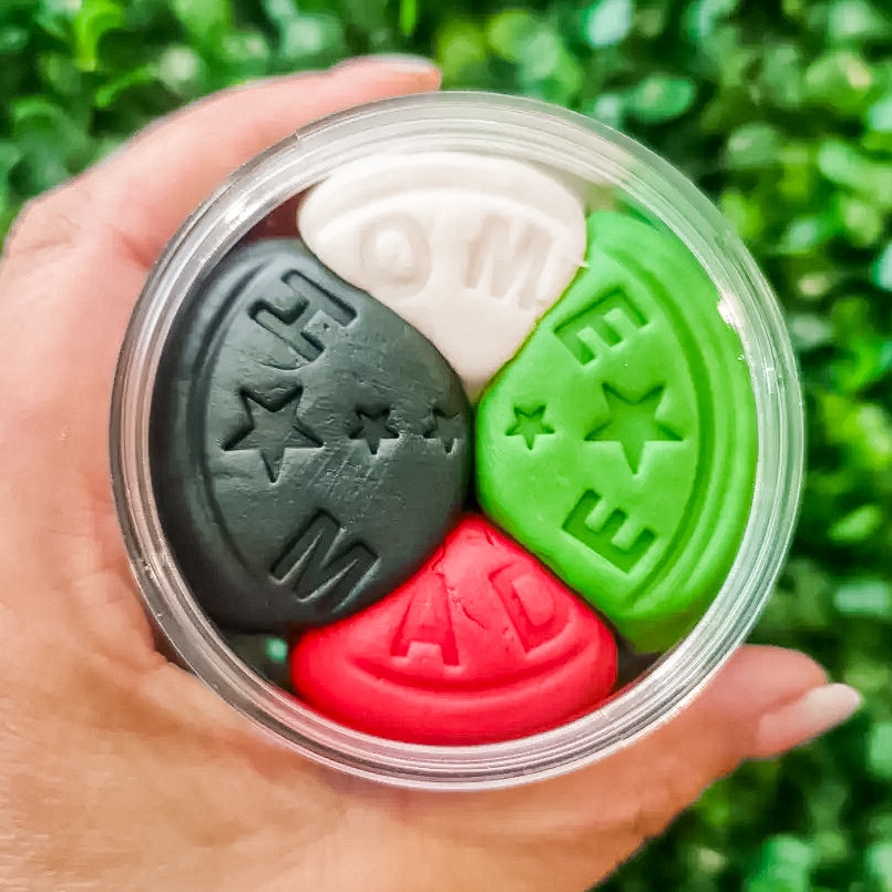 Kuwait National Day Mini Dough Jar SPK