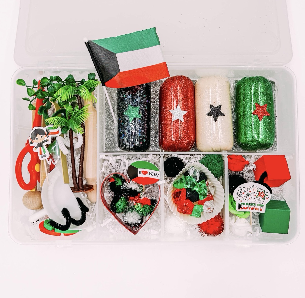 Kuwait National Day Playdough Kit SPK