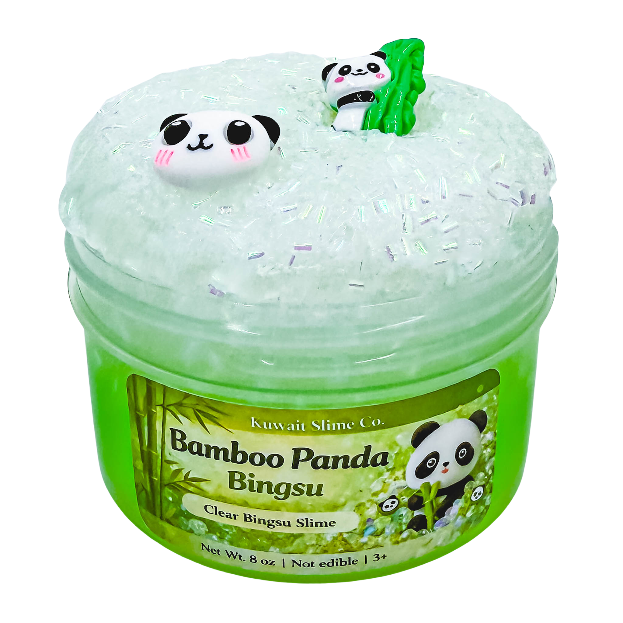 Bamboo Panda Bingsu Slime