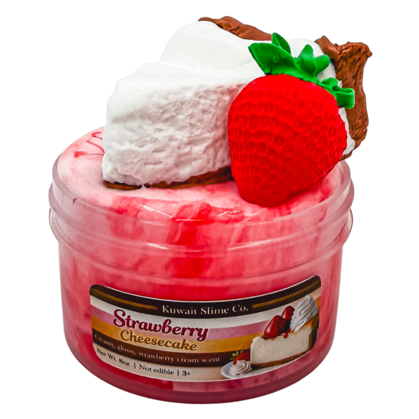 Strawberry Cheesecake Slime