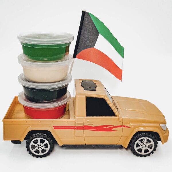 Kuwait National Day Truck & Playdough Giveaway
