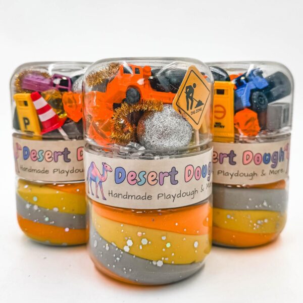Construction Grab & Go Playdough