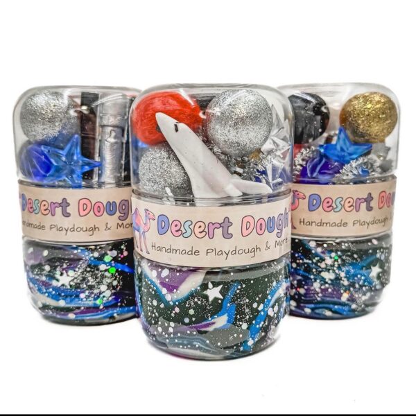 Space Grab & Go Playdough