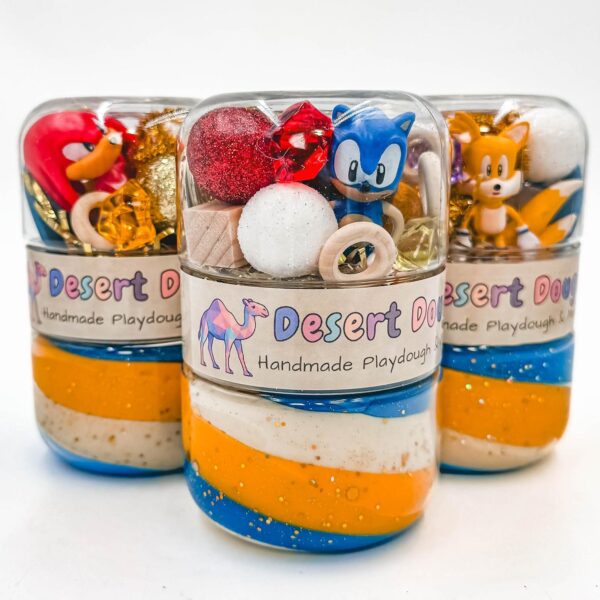 Sonic Grab & Go Playdough
